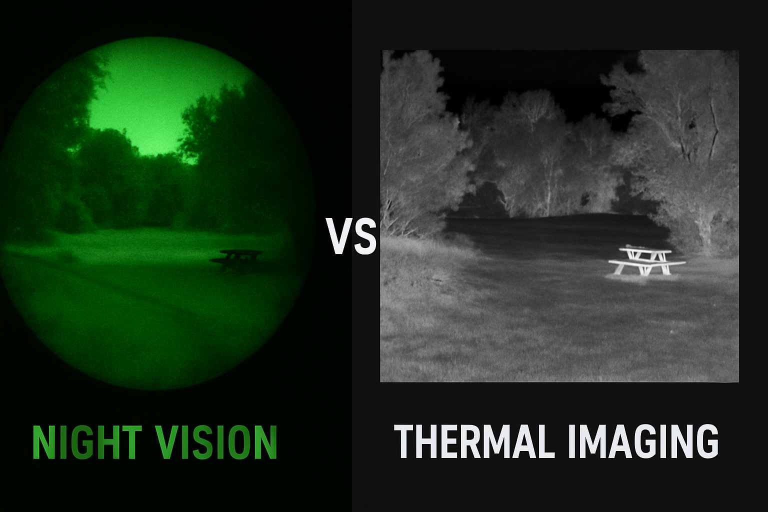 Night Vision vs Thermal